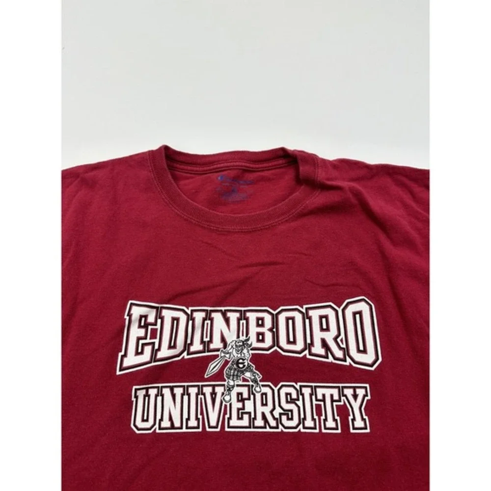 Edinboro University Short Sleeve TShirt Tee Shirt XL‎ Champion - Picture 2 of 6